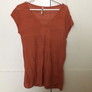 Knit style tee